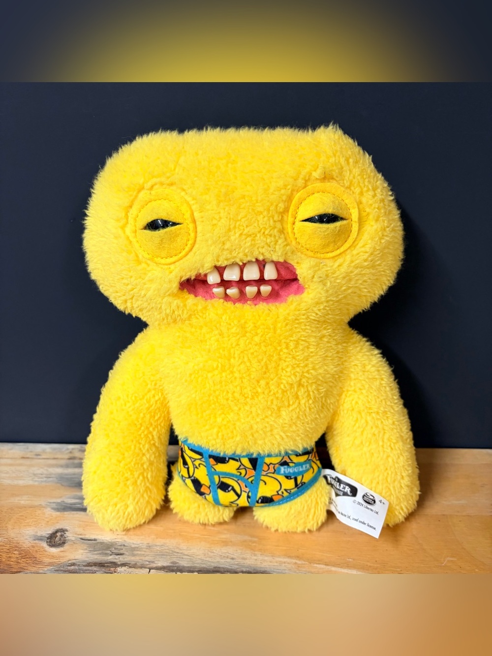 Fuggler Budgie Squidge Funny Ugly Yellow Monster Plush Ducky Underwear